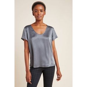 Anthropologie Lucy Silk Tee